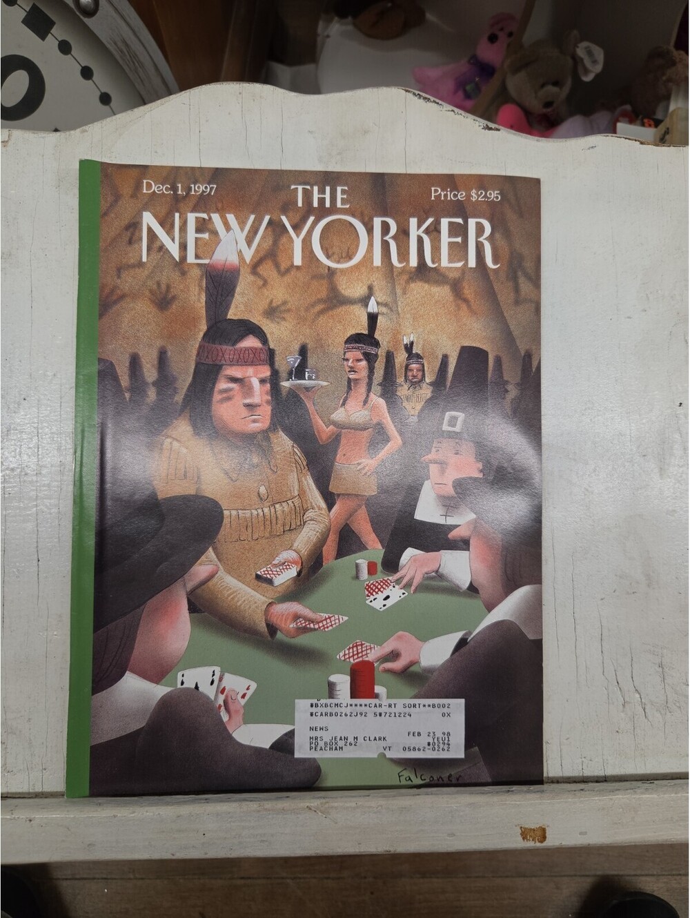 Dec 1 1997 The New Yorker Magazine the turkey shoot by Ian Falconer full issue